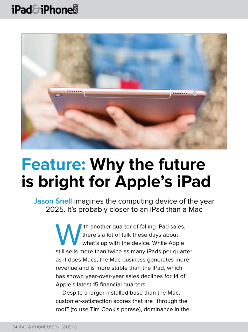 iPad and iPhone User Preview Pages