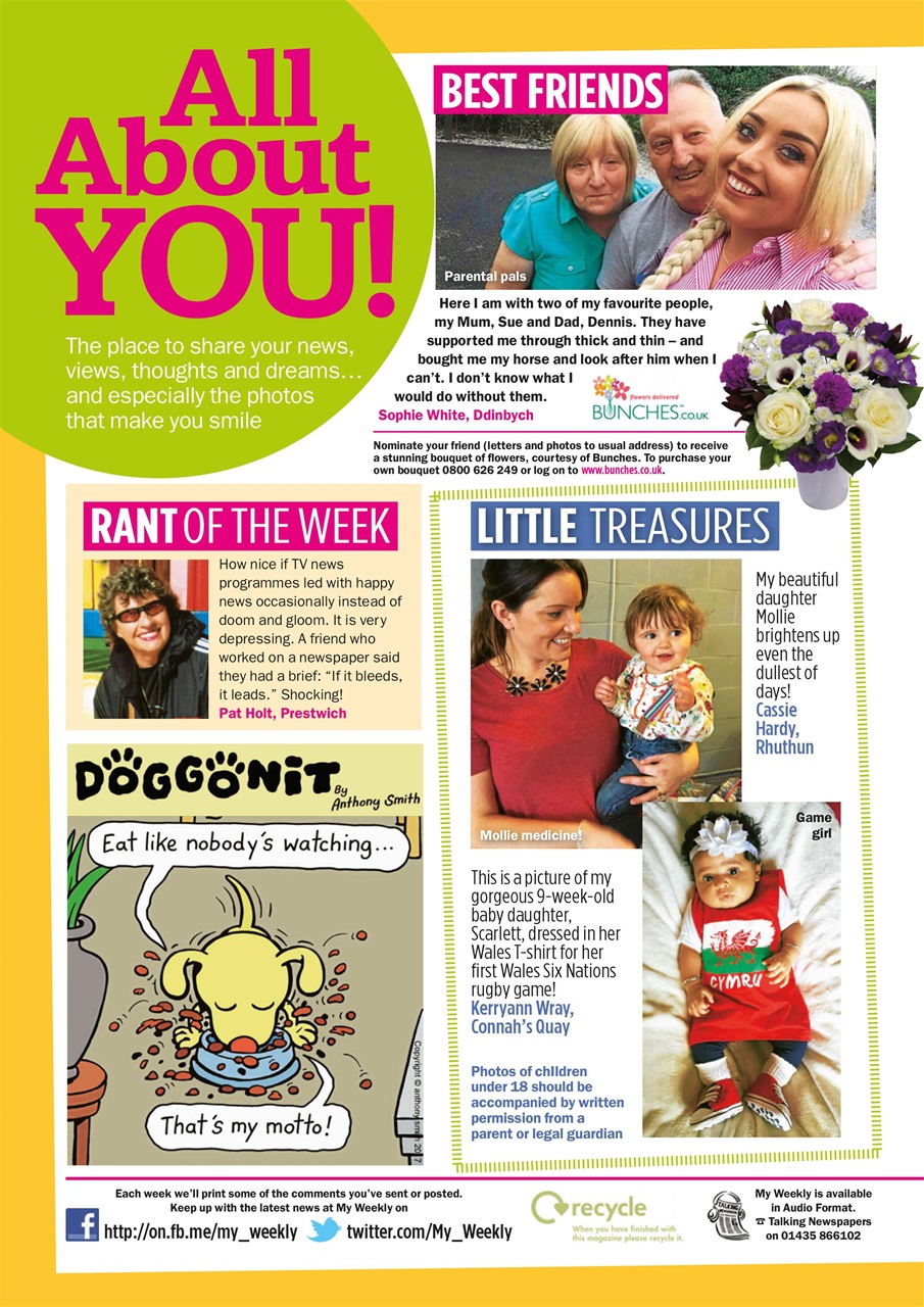 My Weekly Preview Pages