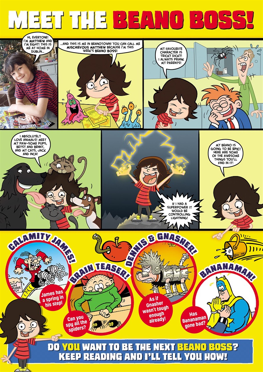 Beano Preview Pages