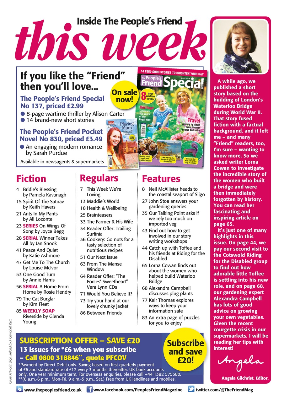 The People’s Friend Preview Pages