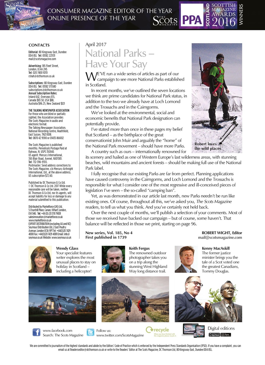 The Scots Magazine Preview Pages