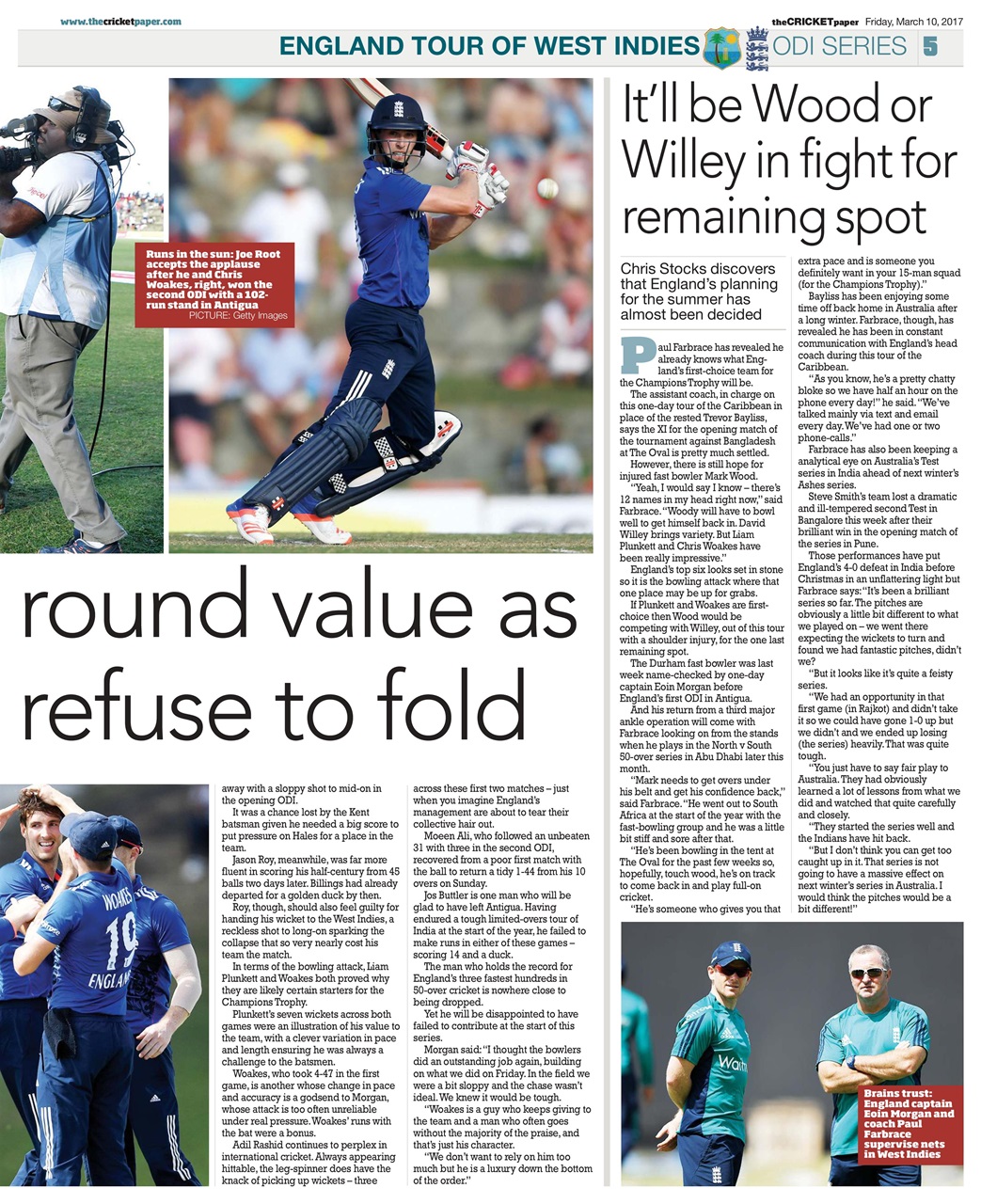 The Cricket Paper Preview Pages