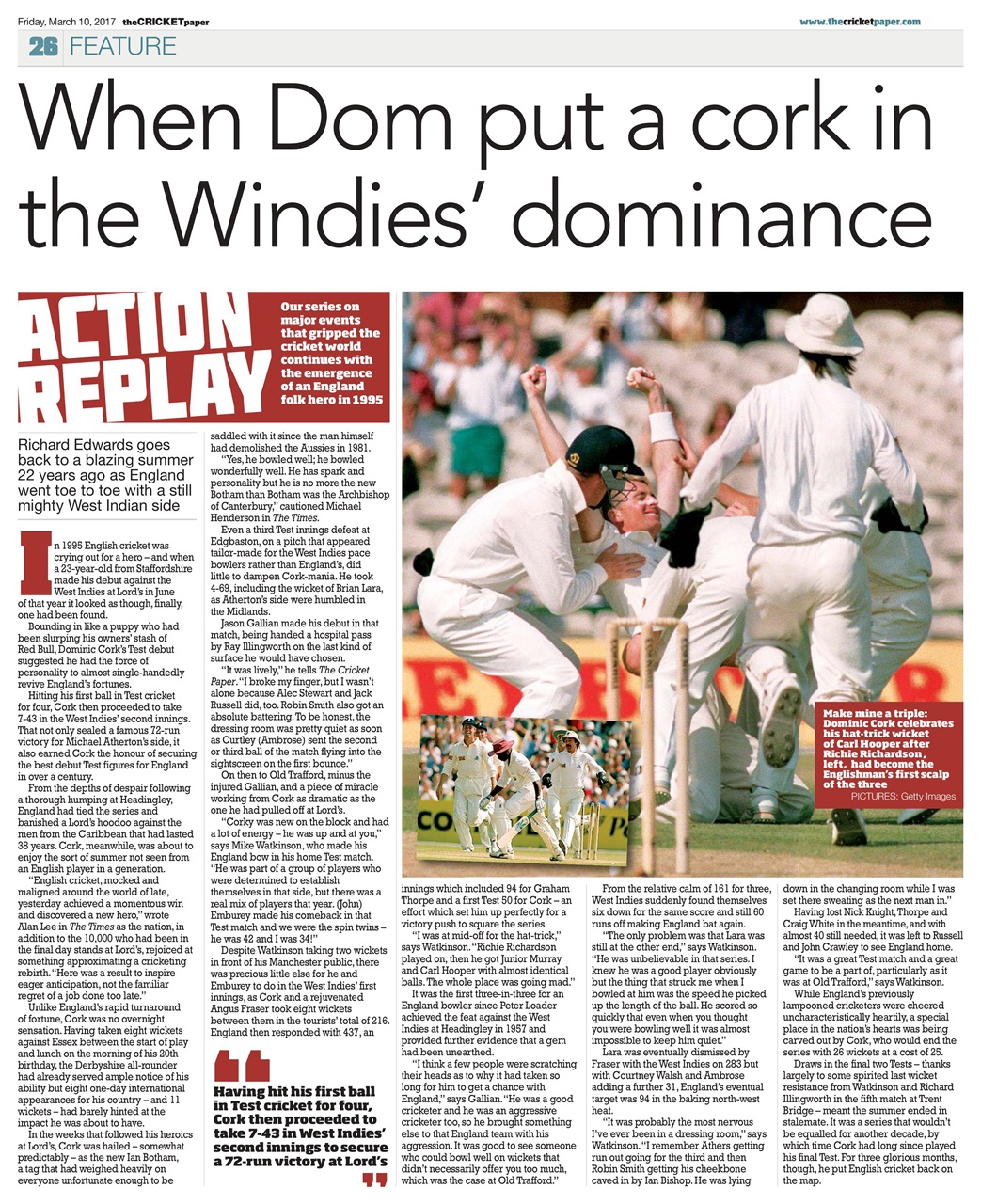The Cricket Paper Preview Pages