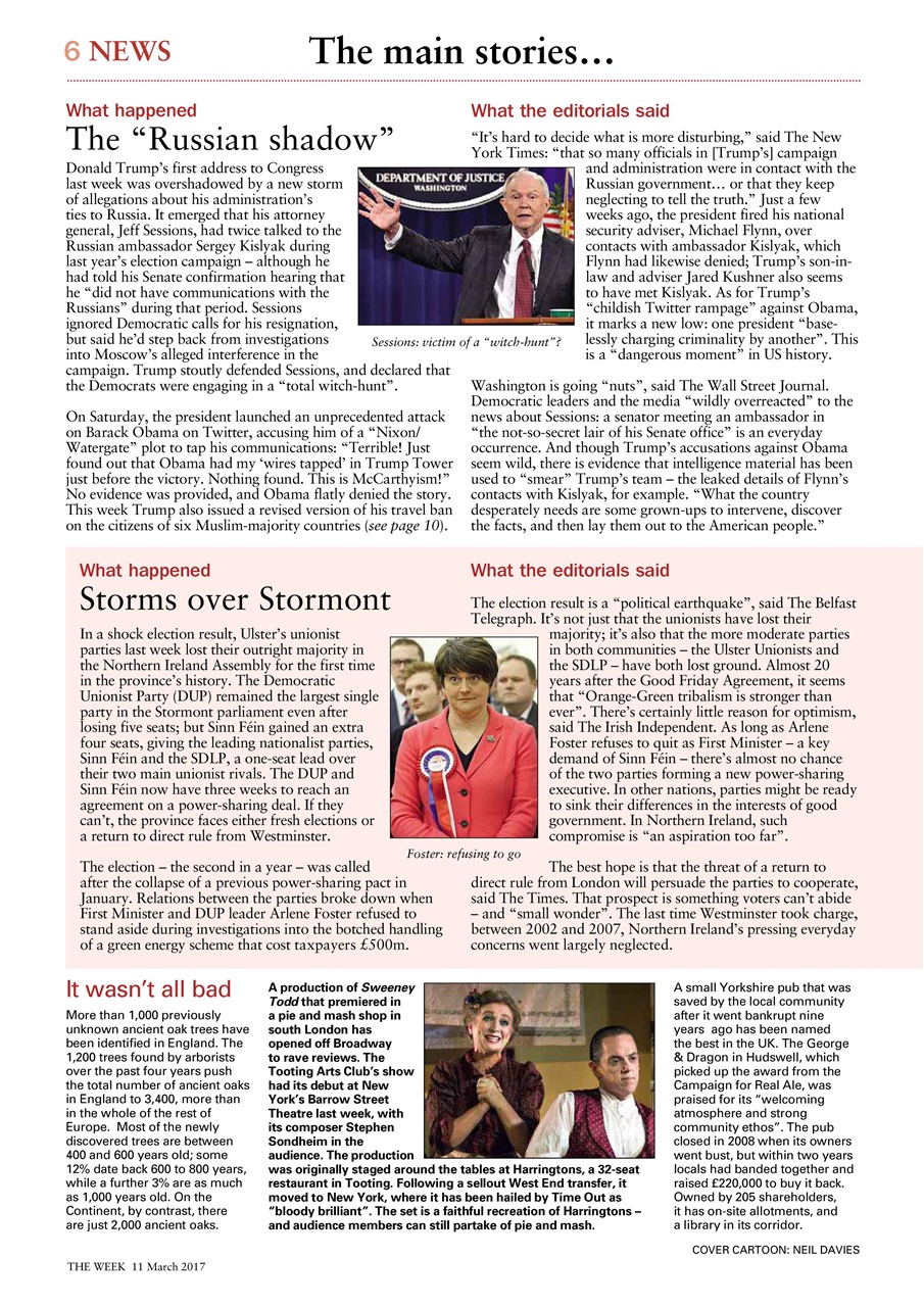 The Week Preview Pages