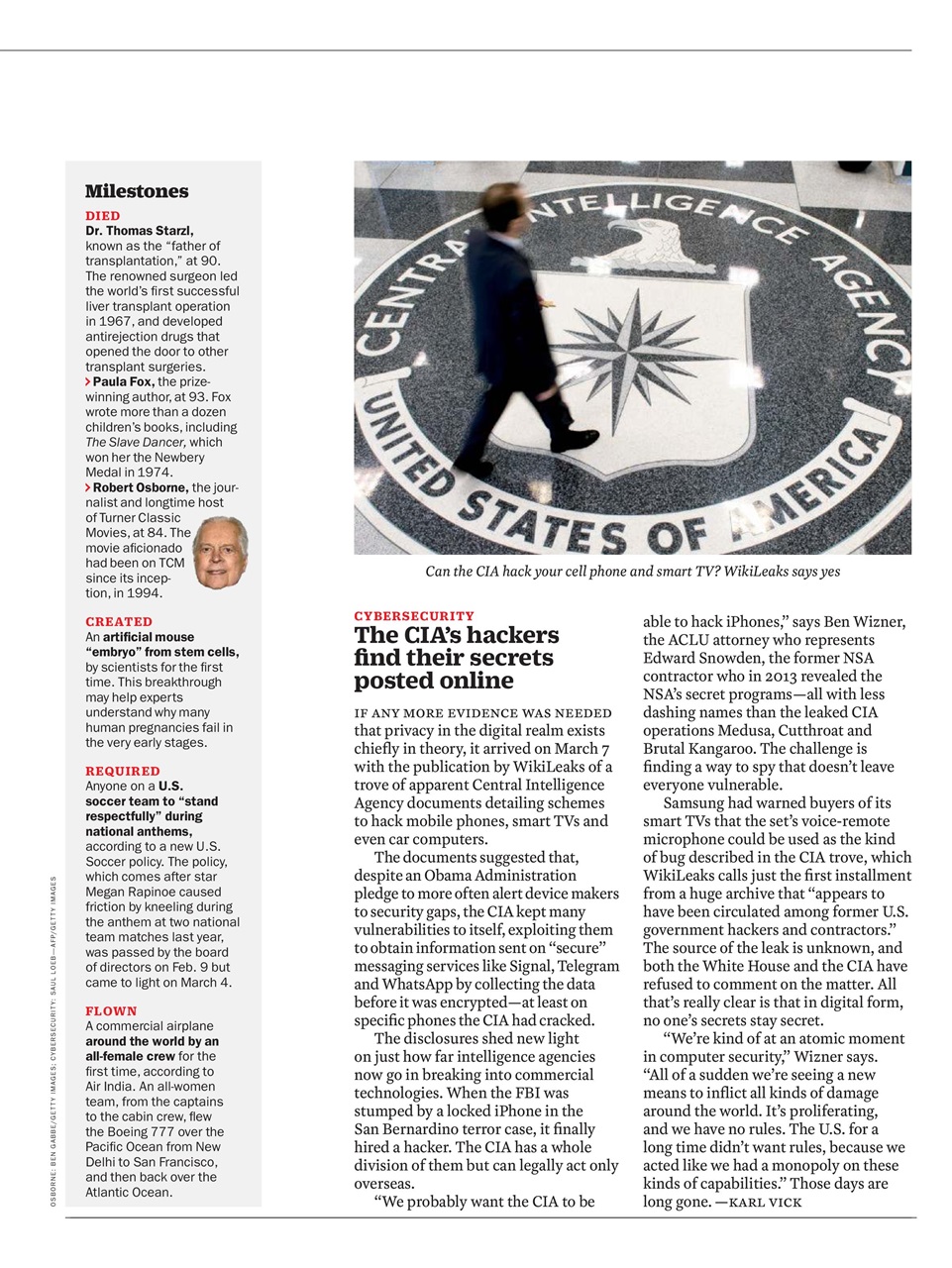 TIME Magazine Europe Preview Pages