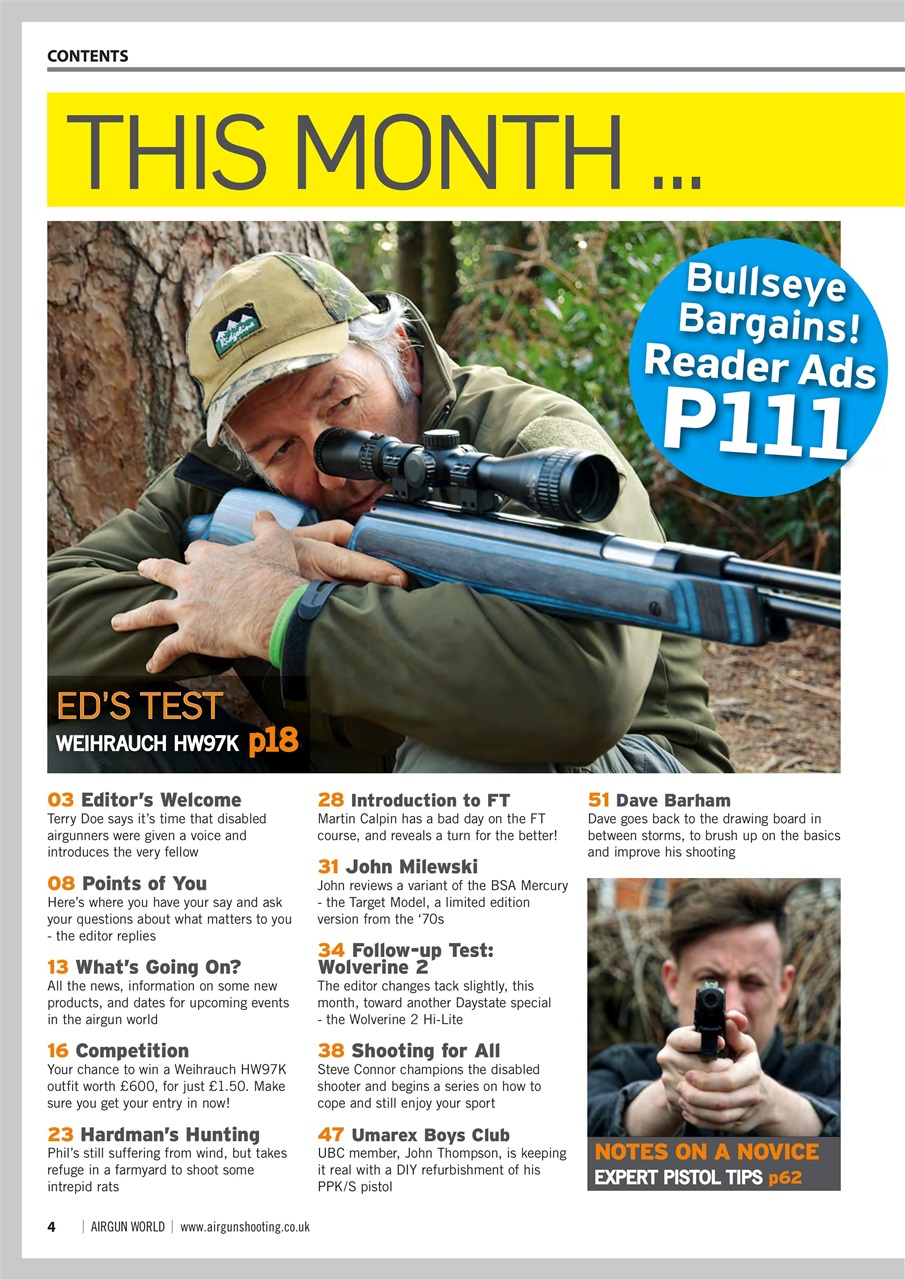 Airgun World Preview Pages