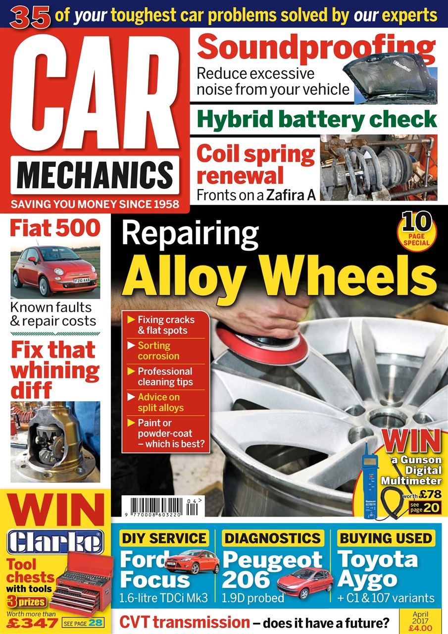 Car Mechanics Preview Pages