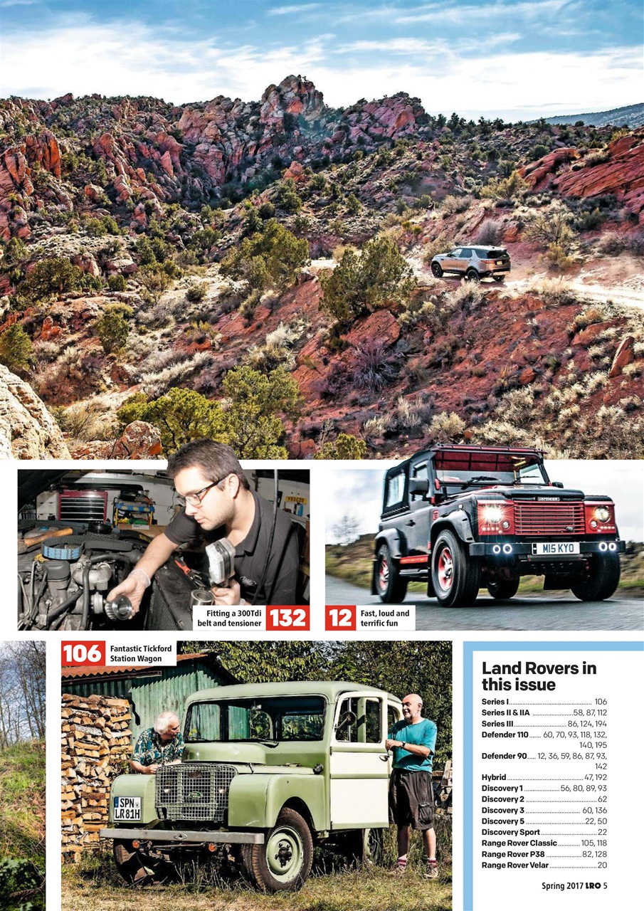 Land Rover Owner Preview Pages