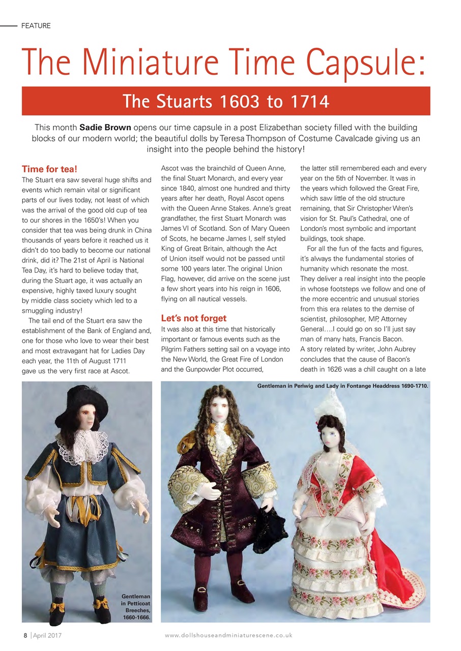 Dolls House and Miniature Scene Preview Pages