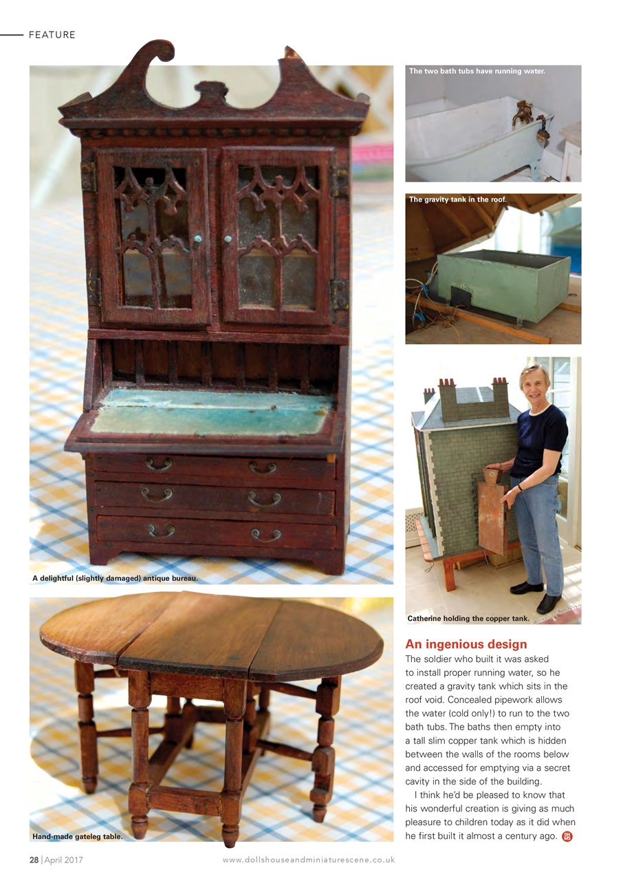 Dolls House and Miniature Scene Preview Pages