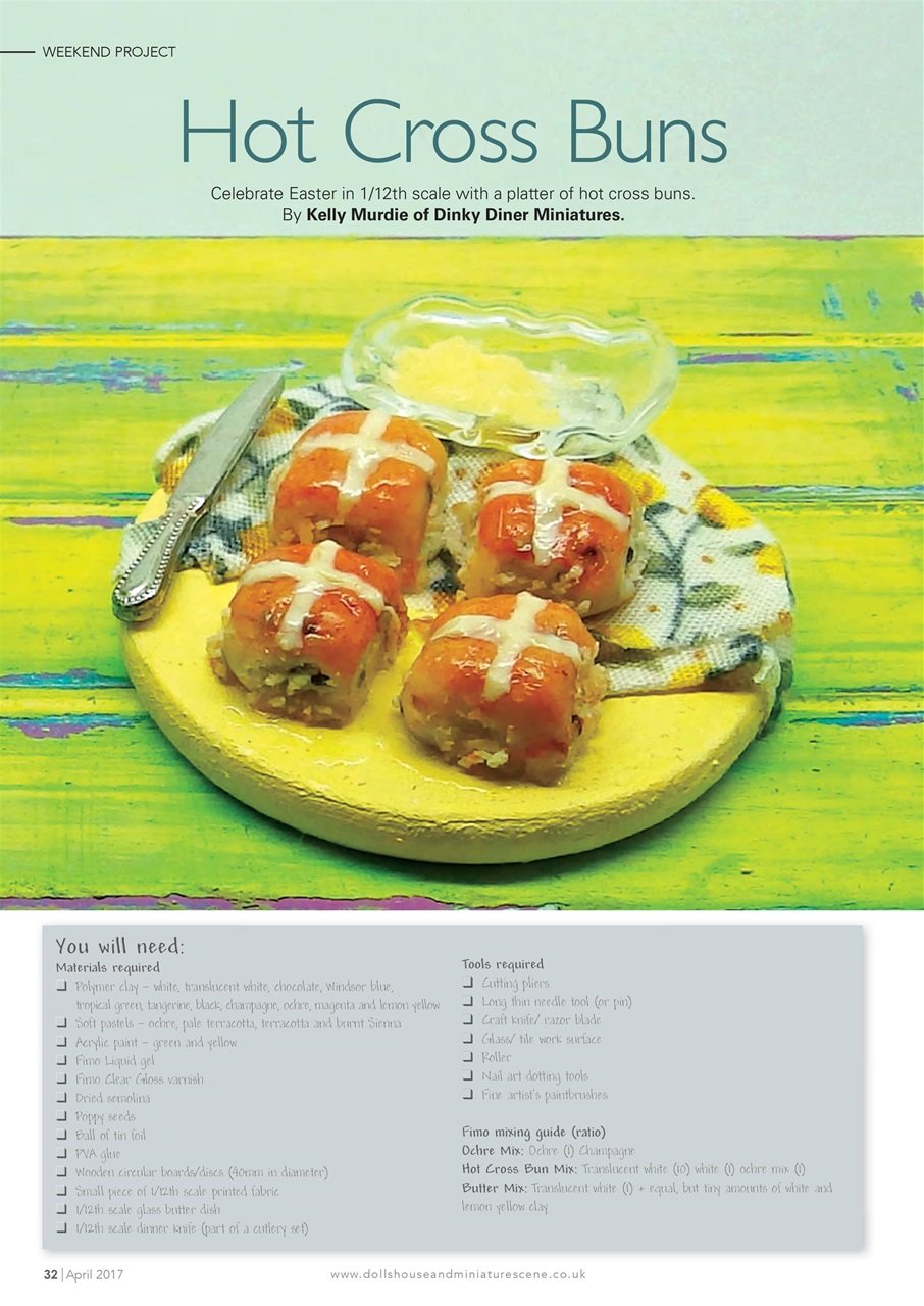 Dolls House and Miniature Scene Preview Pages