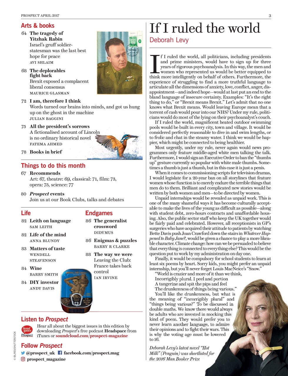 Prospect Magazine Preview Pages