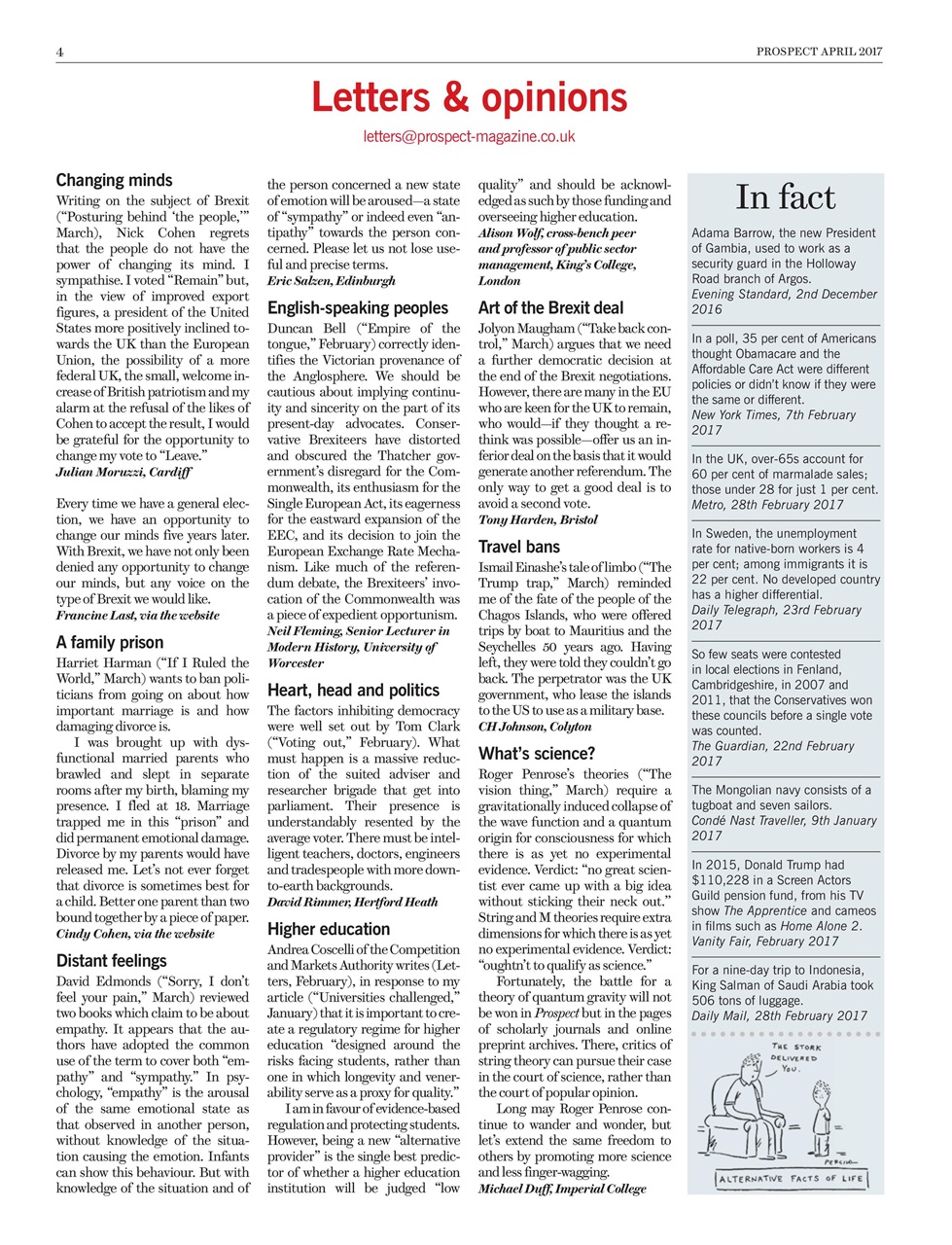 Prospect Magazine Preview Pages