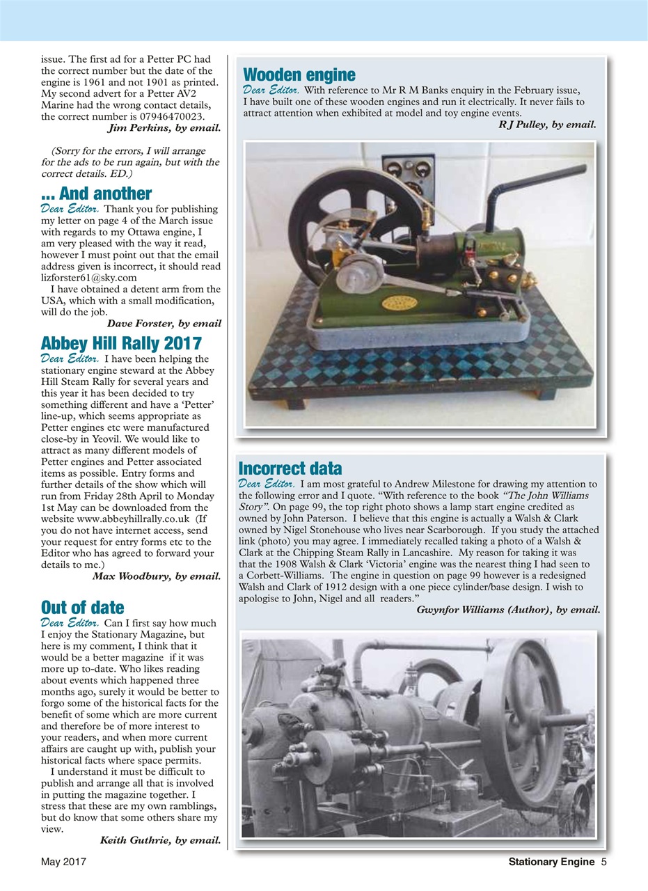 Stationary Engine Preview Pages
