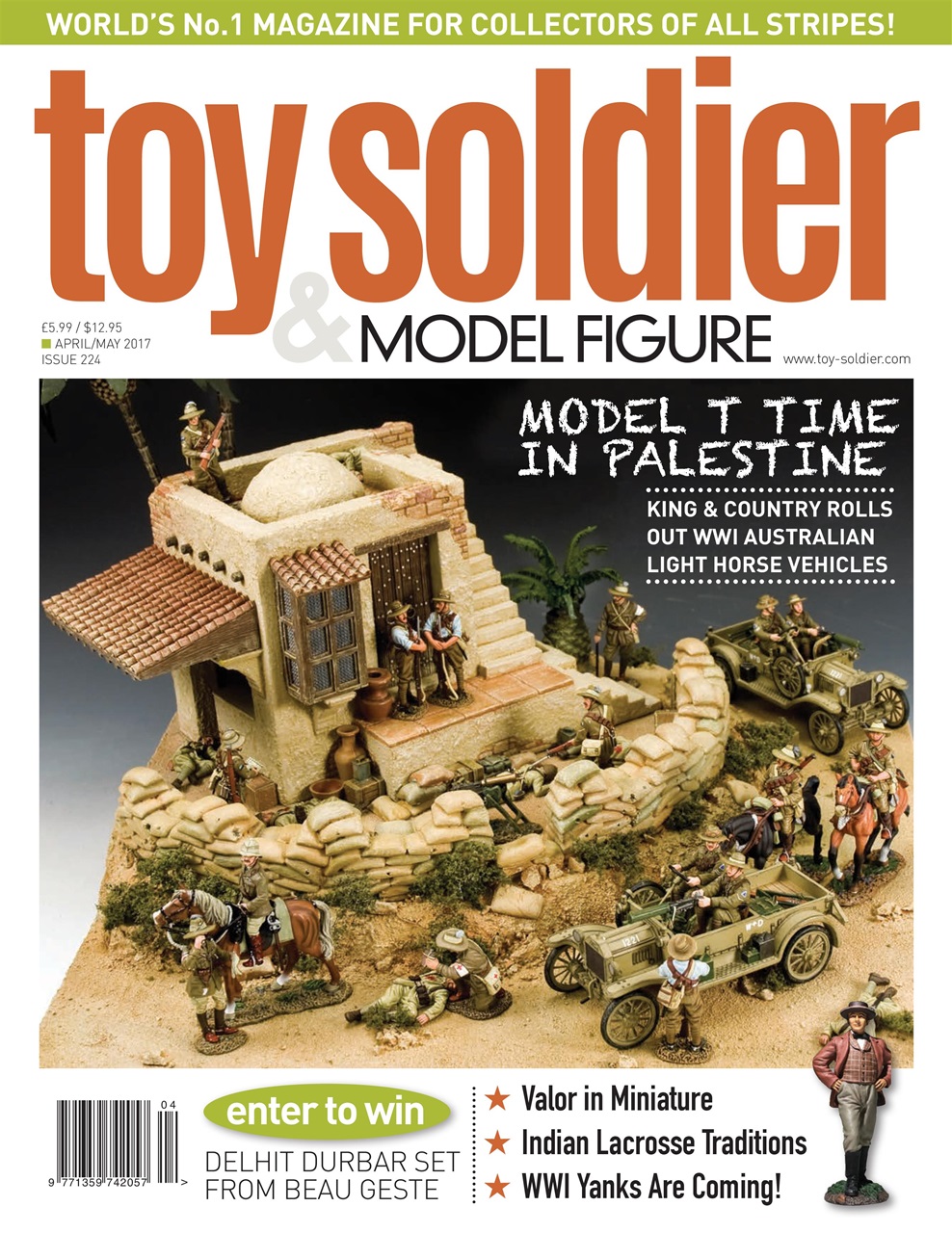 Toy Soldier & Model Figure Preview Pages