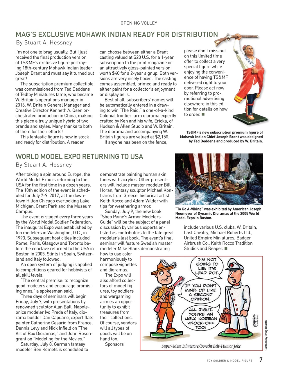 Toy Soldier & Model Figure Preview Pages
