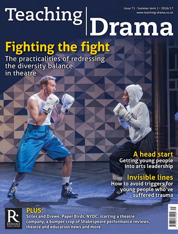 Drama and Theatre issue Summer 1 - 2016/17