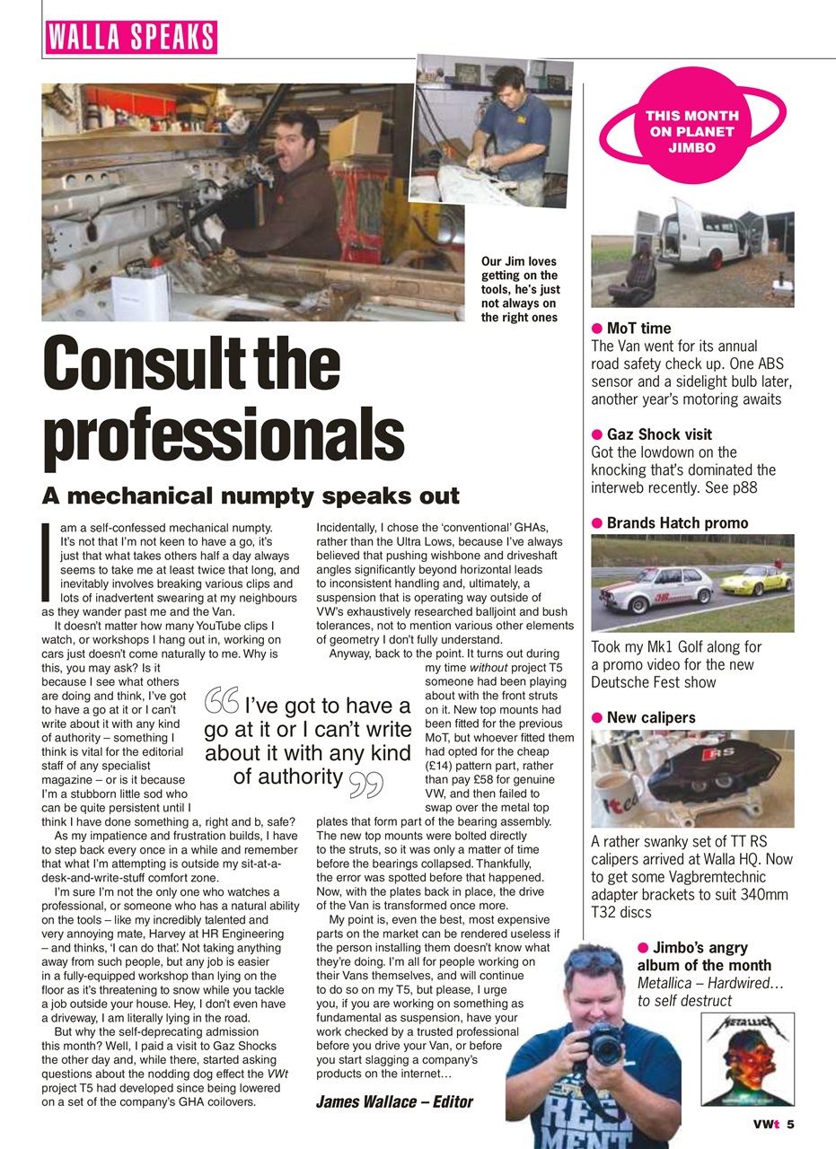 VWt Magazine Preview Pages