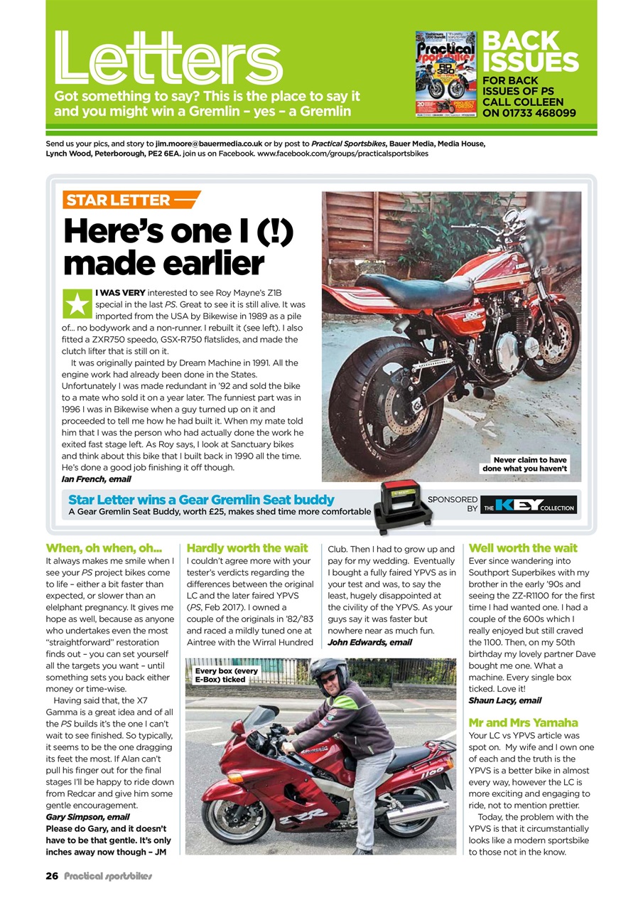 Practical Sportsbikes Preview Pages