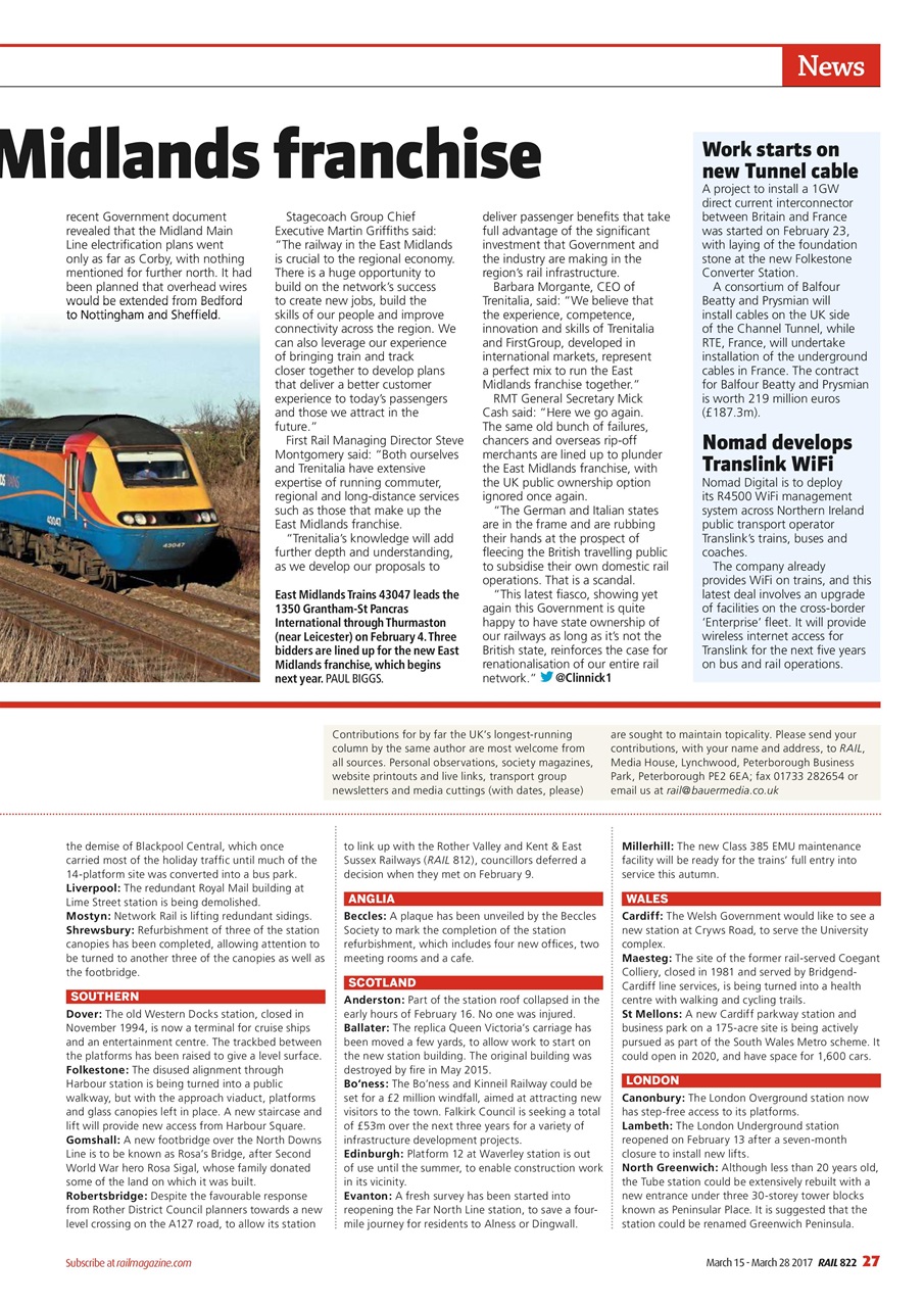 Rail Preview Pages