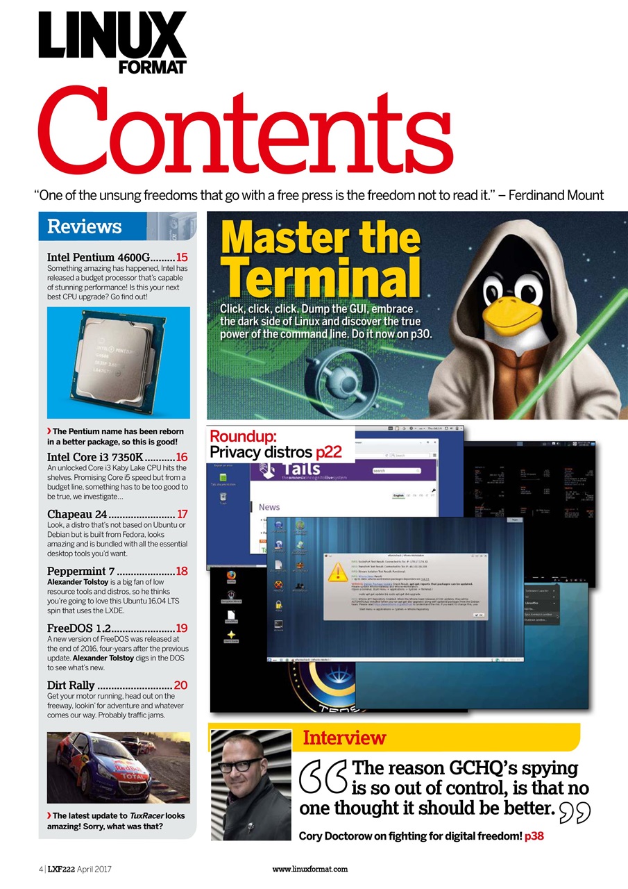 Linux Format Preview Pages