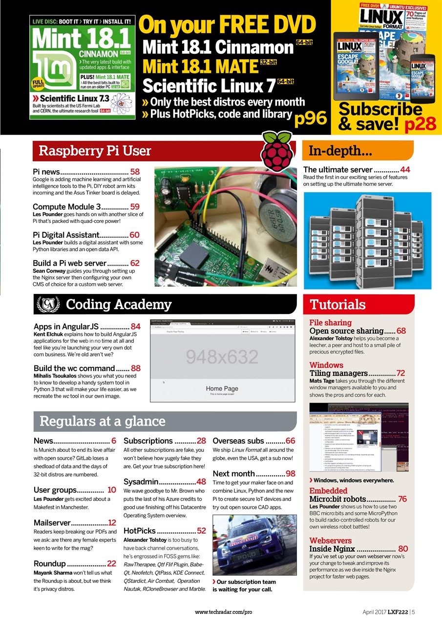 Linux Format Preview Pages