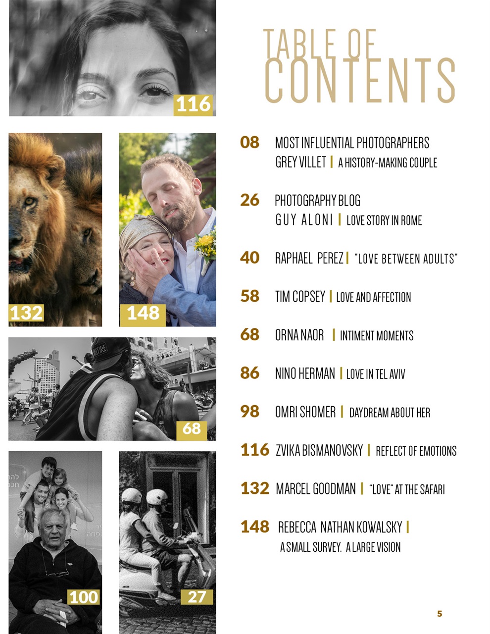 Lens Magazine Preview Pages