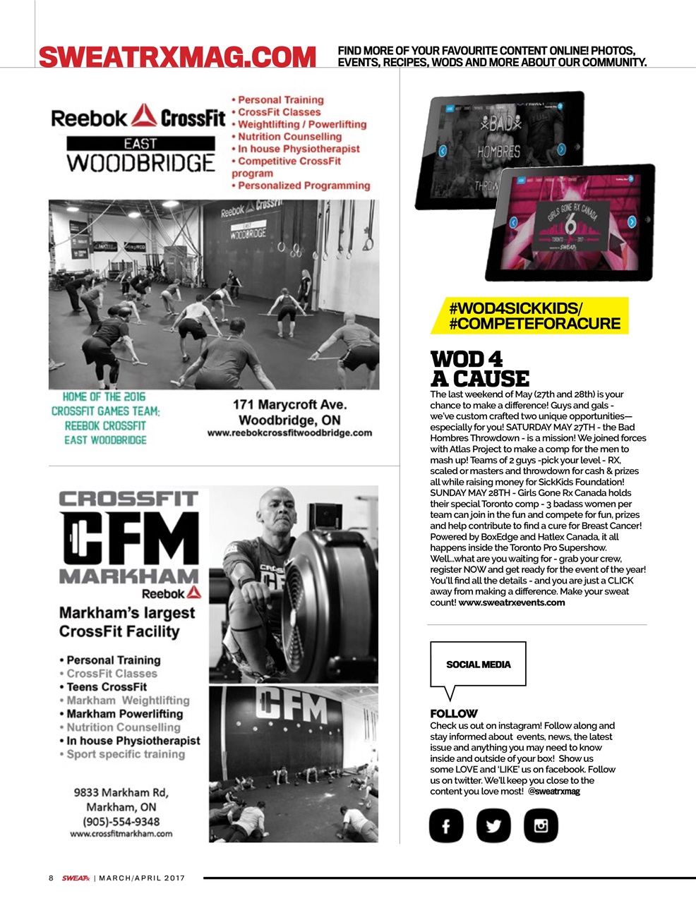 Sweat RX Preview Pages