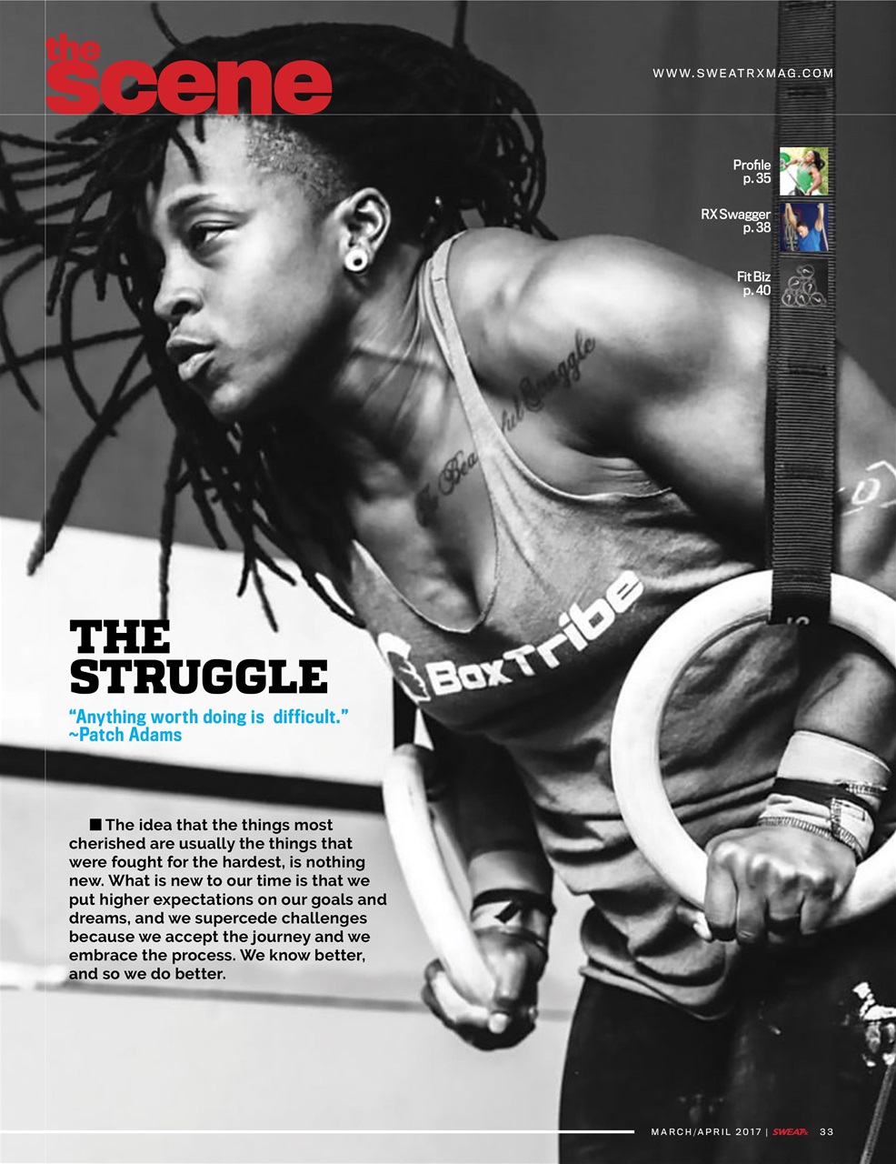 Sweat RX Preview Pages