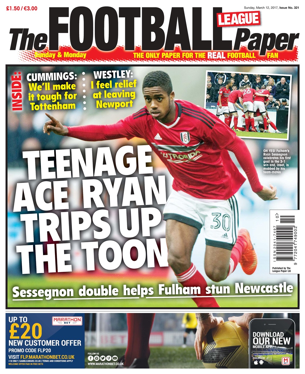 The Football League Paper Preview Pages