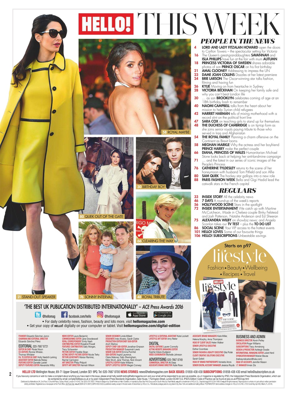 Hello! Magazine Preview Pages