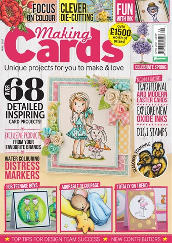 Making Cards & Papercraft issue April 2017