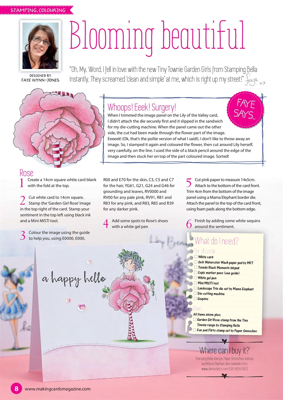 Making Cards & Papercraft Preview Pages