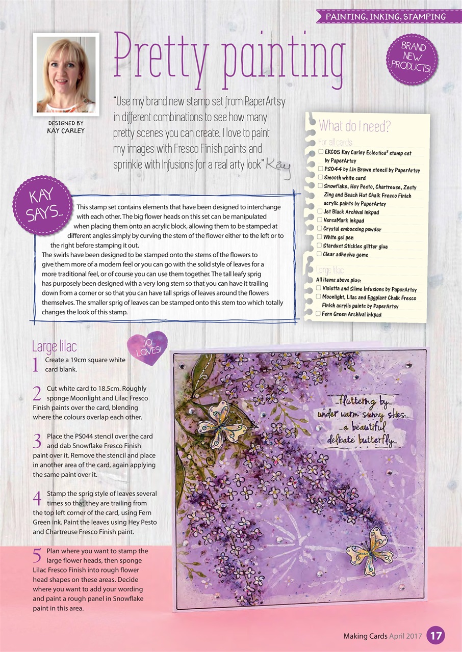 Making Cards & Papercraft Preview Pages