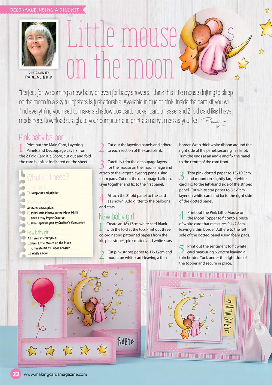 Making Cards & Papercraft Preview Pages