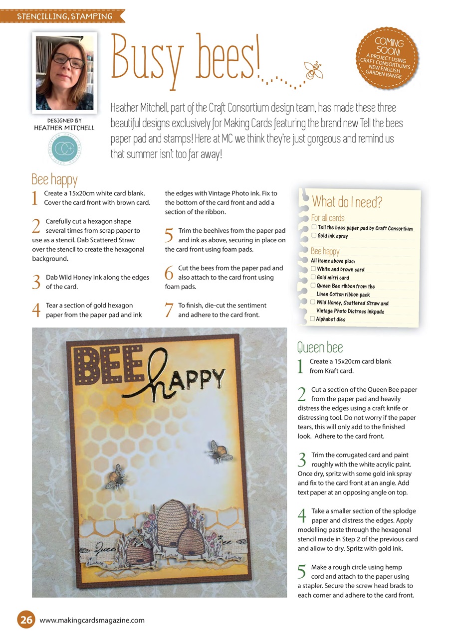 Making Cards & Papercraft Preview Pages