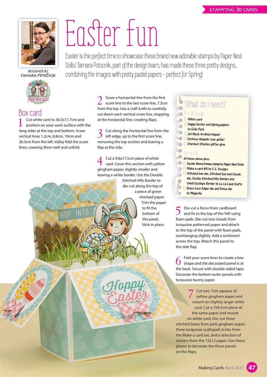 Making Cards & Papercraft Preview Pages