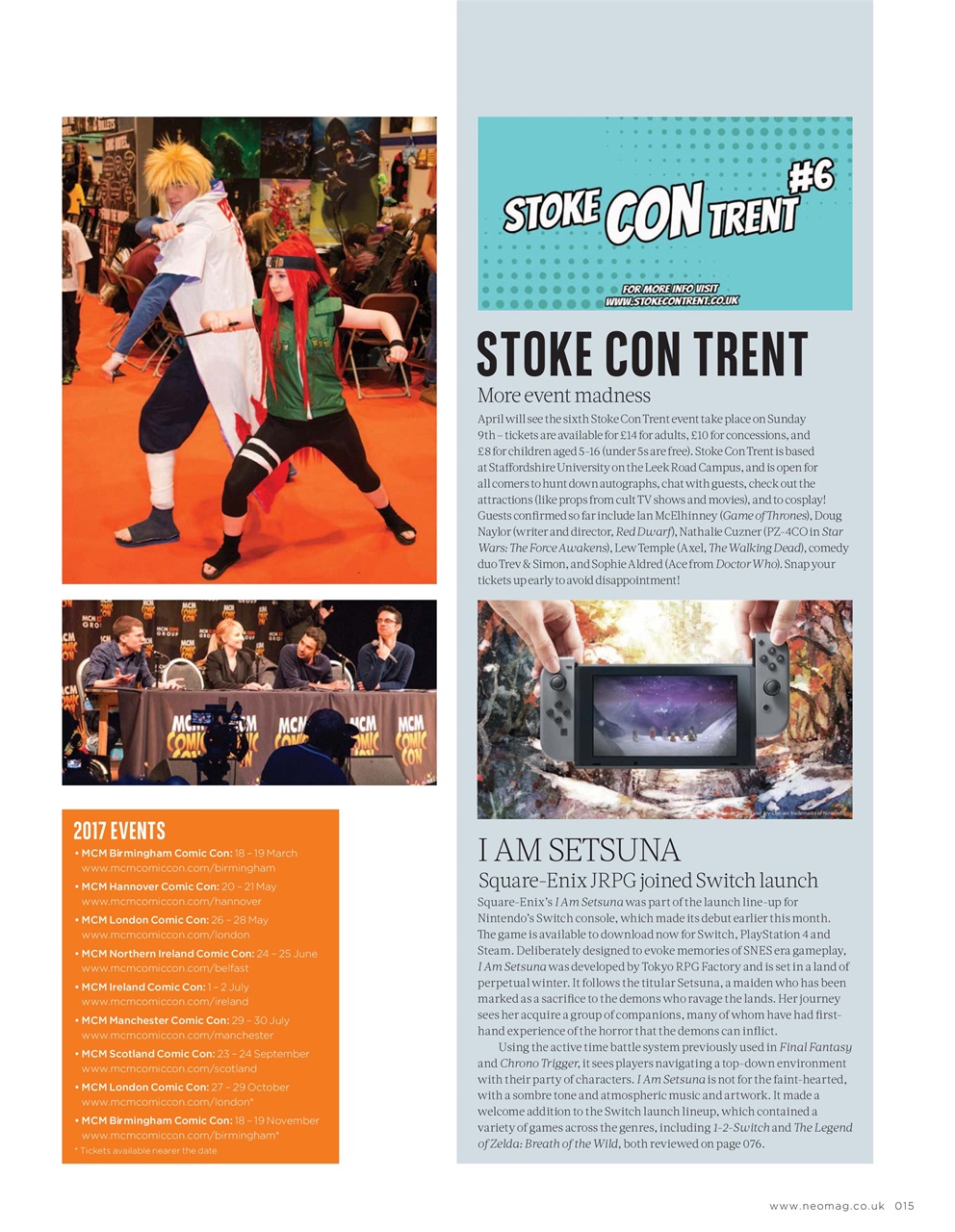 NEO Magazine Preview Pages