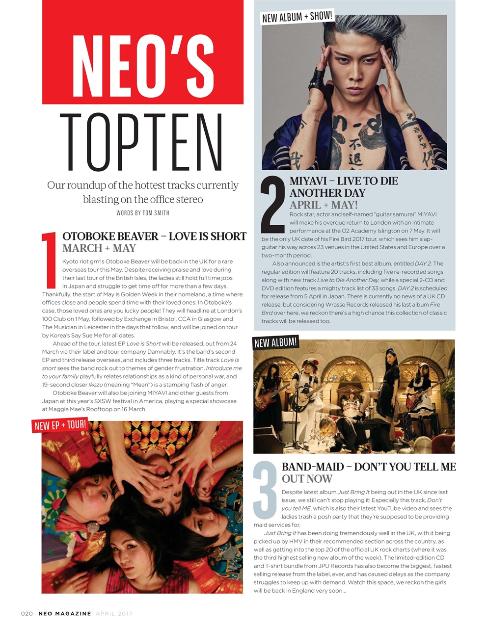 NEO Magazine Preview Pages