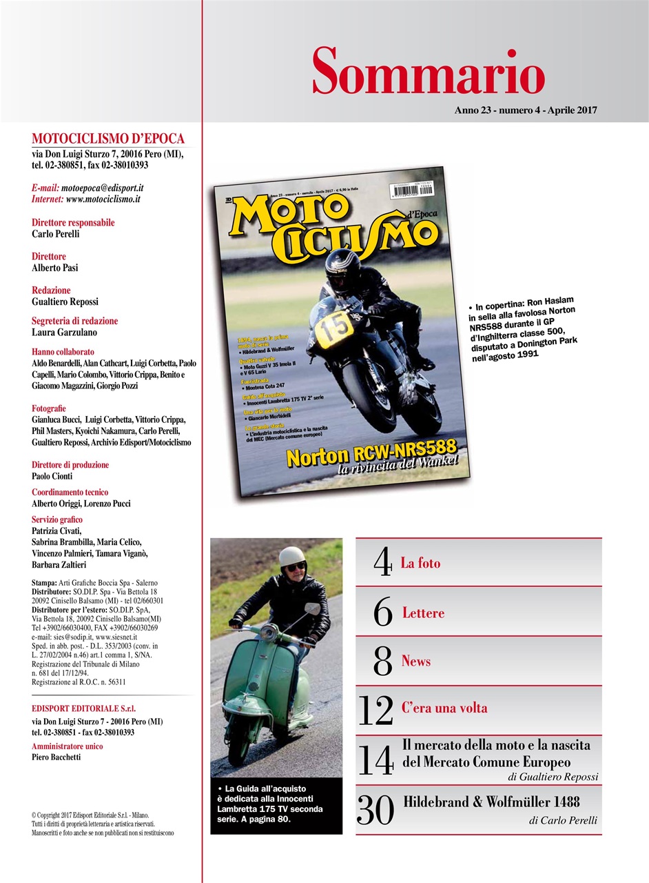 Motociclismo d'Epoca Preview Pages