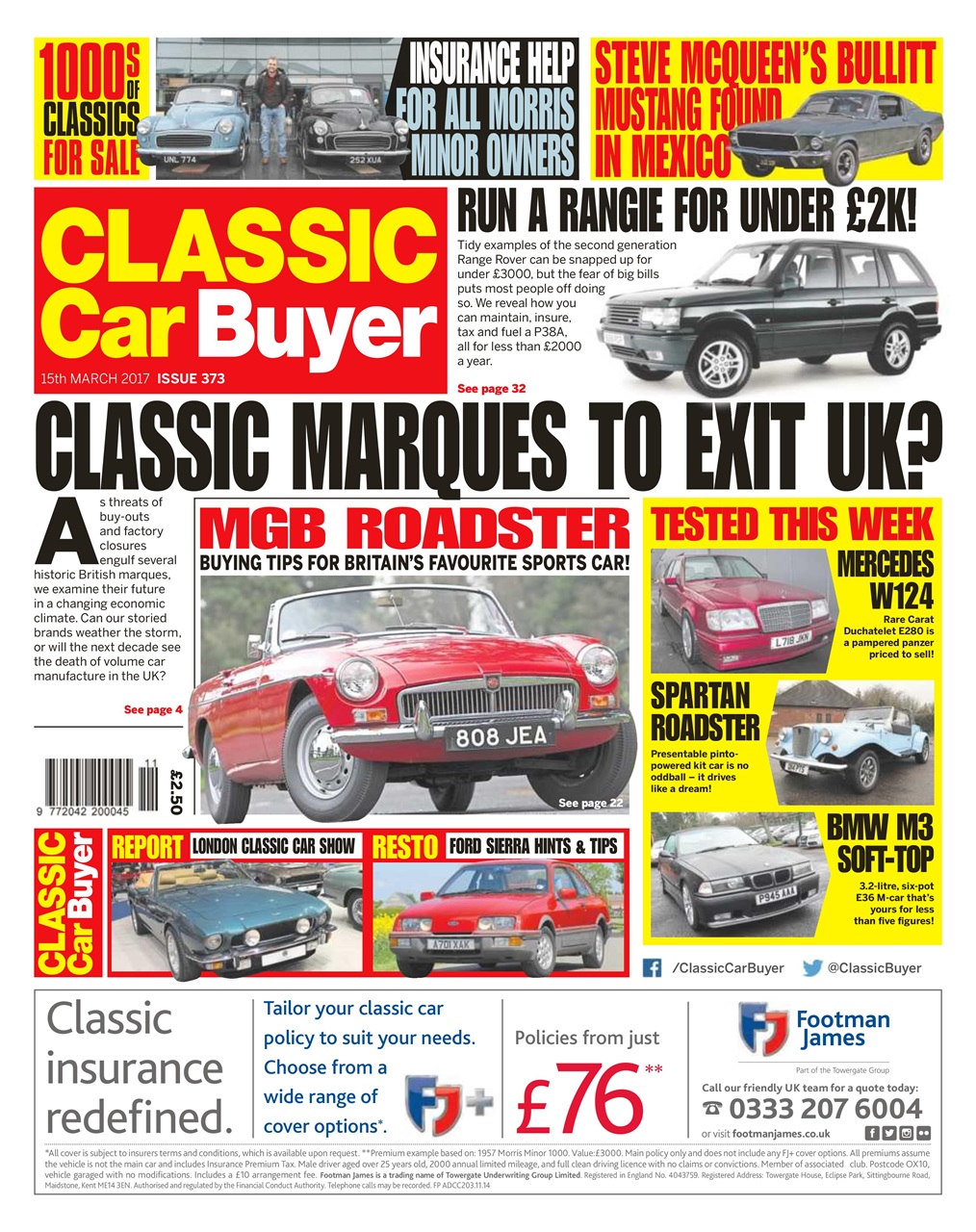 Classic Car Buyer Preview Pages