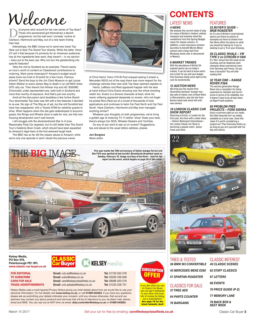 Classic Car Buyer Preview Pages