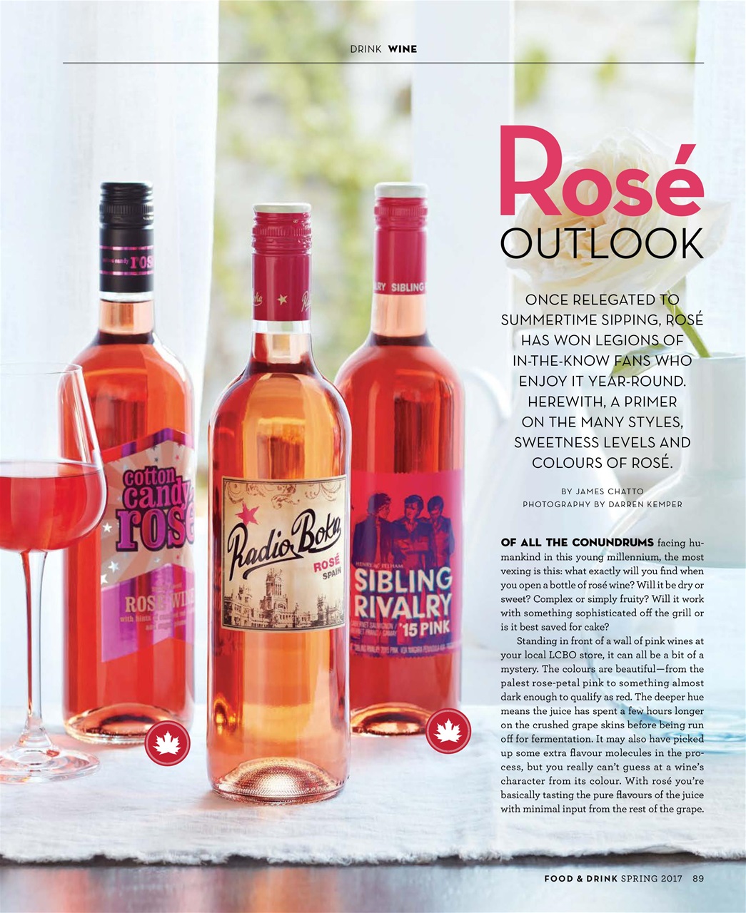 LCBO Food & Drink Preview Pages