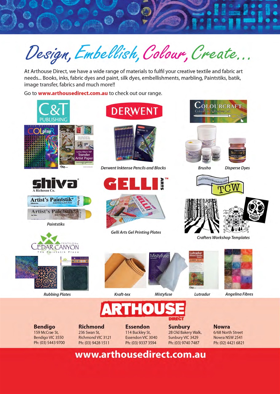 Down Under Textiles Preview Pages