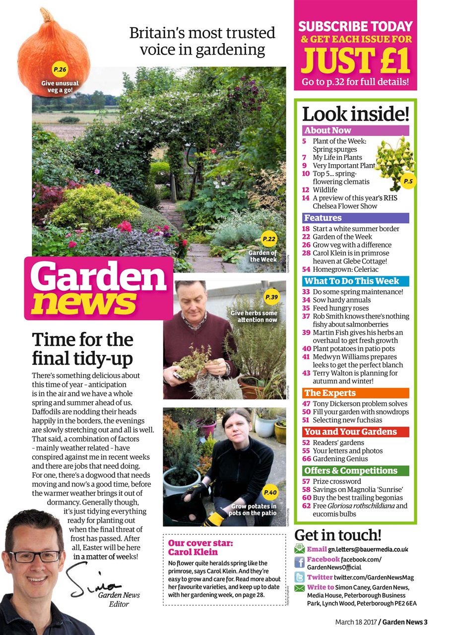 Garden News Preview Pages