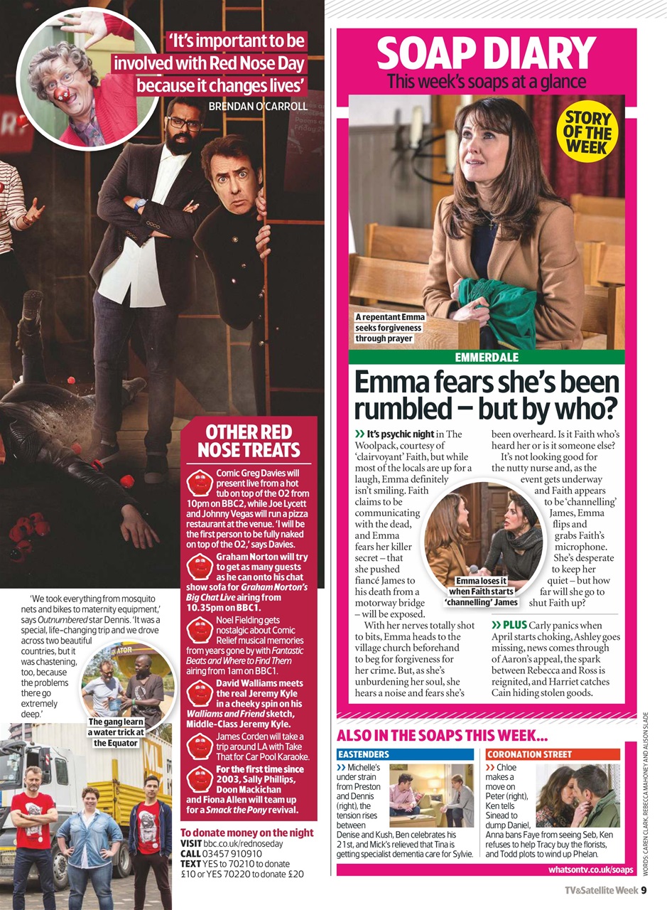 TV & Satellite Week Preview Pages