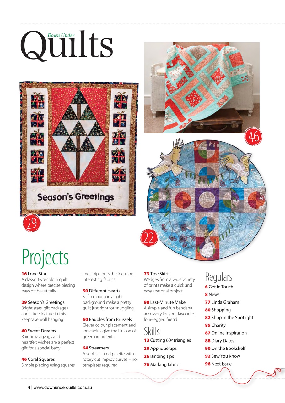 Down Under Quilts Preview Pages