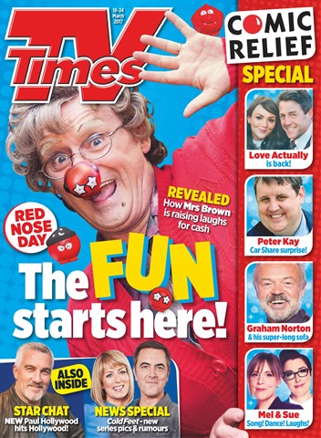 TV Times issue 14th March 2017