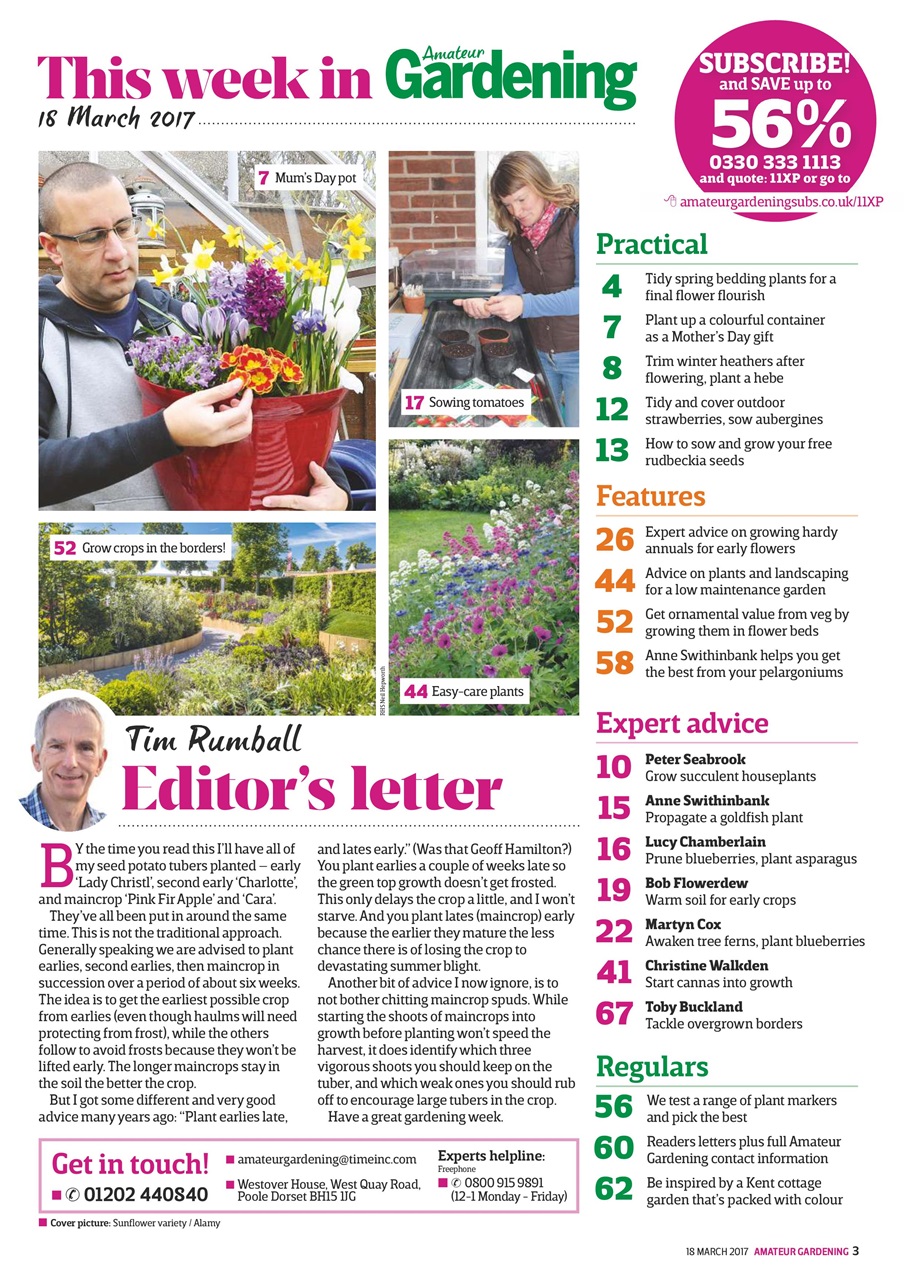 Amateur Gardening Preview Pages