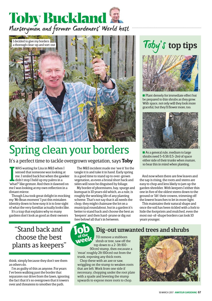 Amateur Gardening Preview Pages